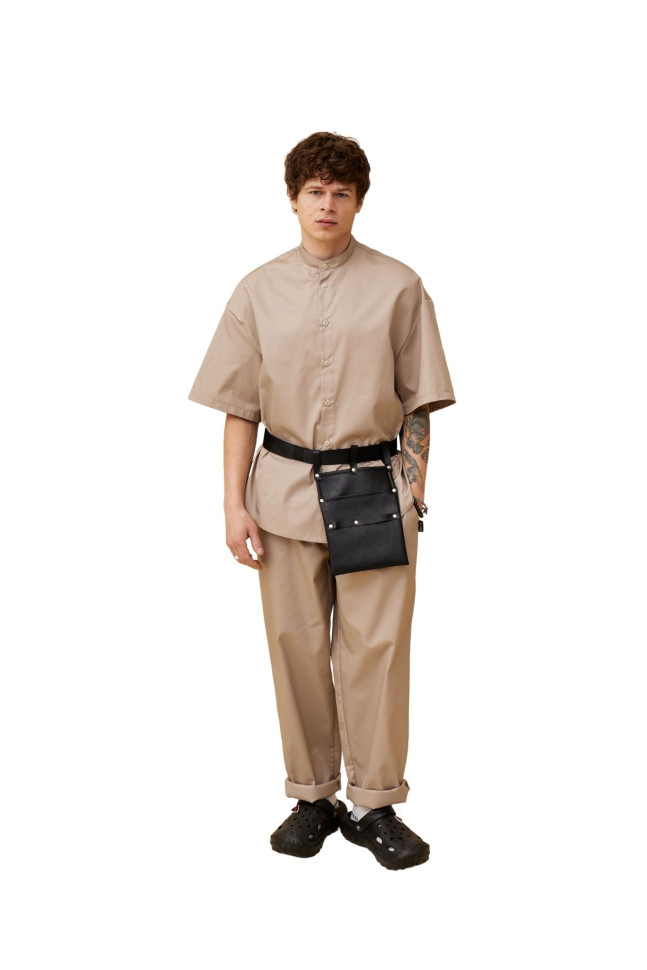 Сорочка oversize унісекс "Індіана" бежева
