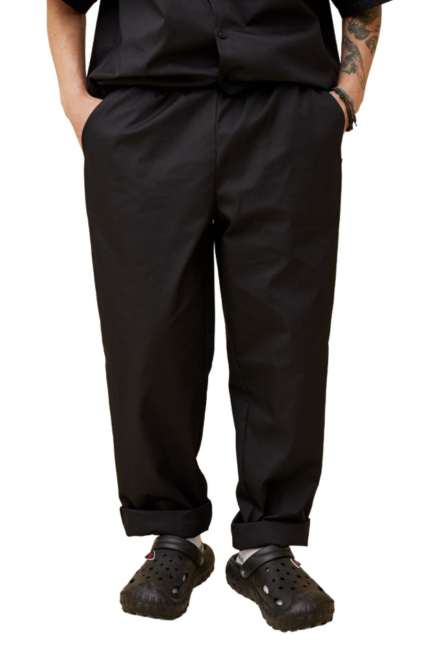 Брюки унісекс oversize «Індіана» чорні