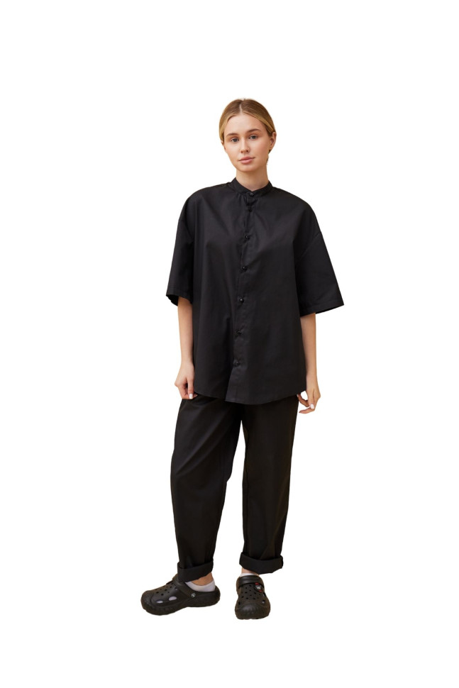 Unisex oversize trousers "Indiana" black