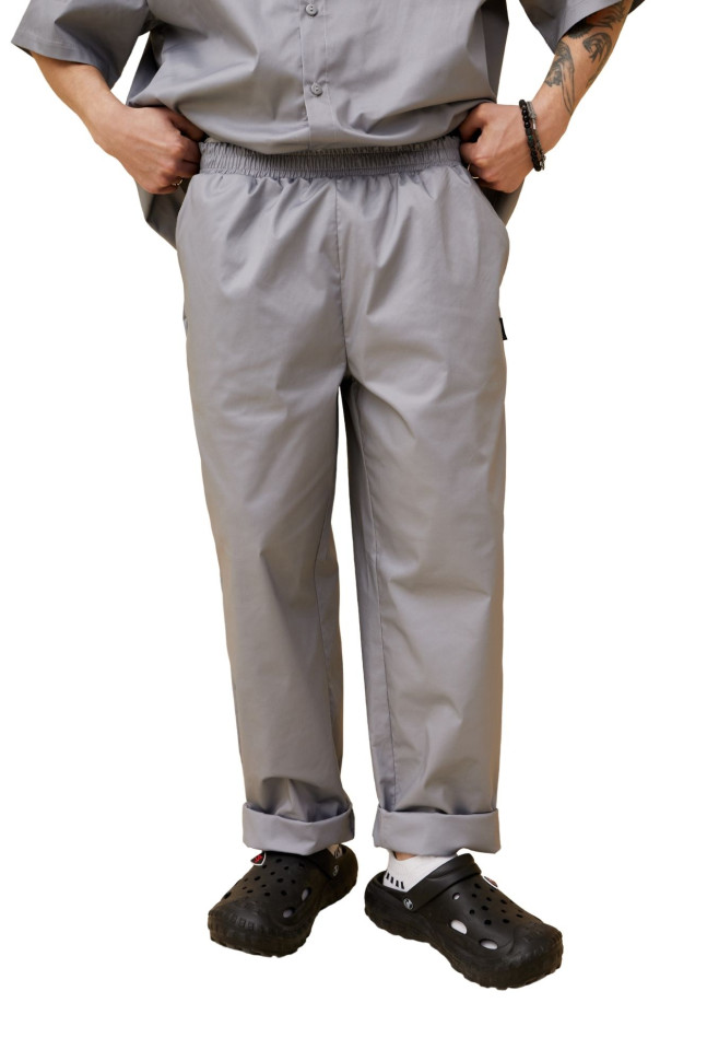 Брюки унісекс oversize «Індіана» сірі